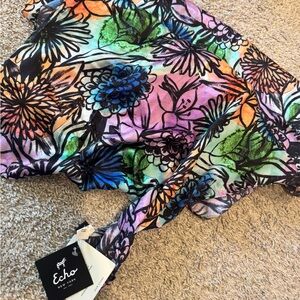 Echo New York Vibrant Floral Scarf